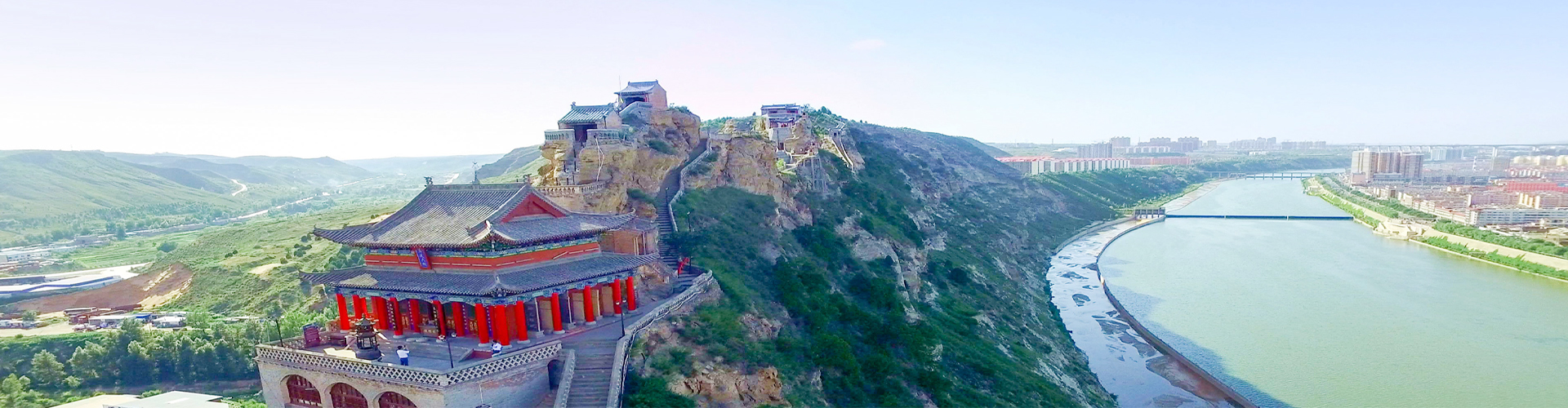 神木二郎山风景