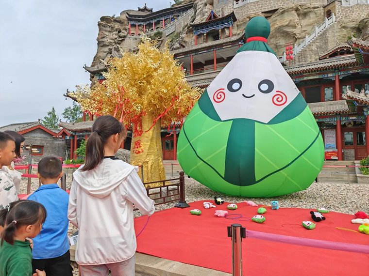 端午遇六一・福娃乐福山｜来神木二郎山开启一场穿越千年的文化冒险，解锁双倍快乐！