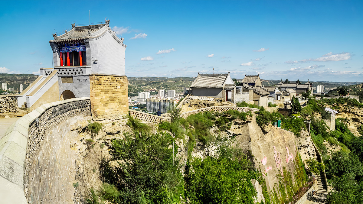 神木二郎山景区 神木二郎山景区